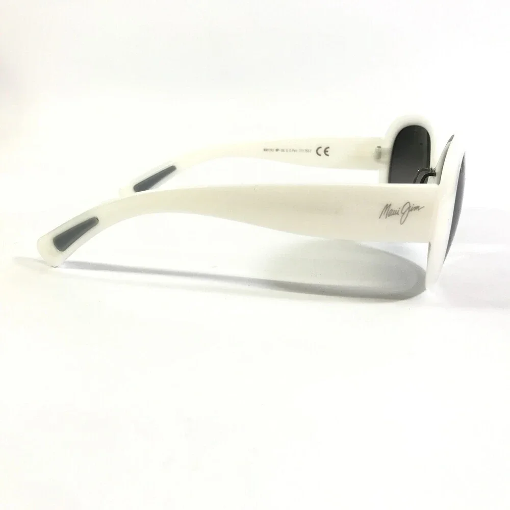 Maui Jim Sunglasses Frames NAHIKU MJ436-05 White Pearl w/ Neutral Gray Lenses